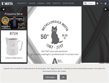 Tablet Screenshot of metallurgicamotta.it